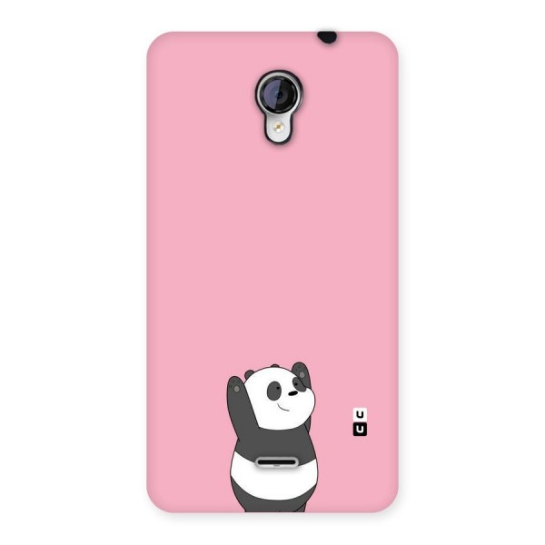 Panda Handsup Back Case for Micromax Unite 2 A106