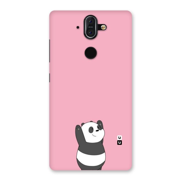 Panda Handsup Back Case for Nokia 8 Sirocco