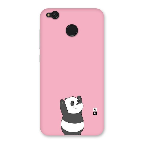 Panda Handsup Back Case for Redmi 4