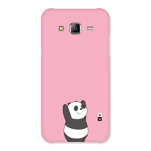 Panda Handsup Back Case for Samsung Galaxy J5