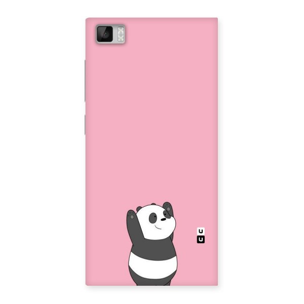 Panda Handsup Back Case for Xiaomi Mi3