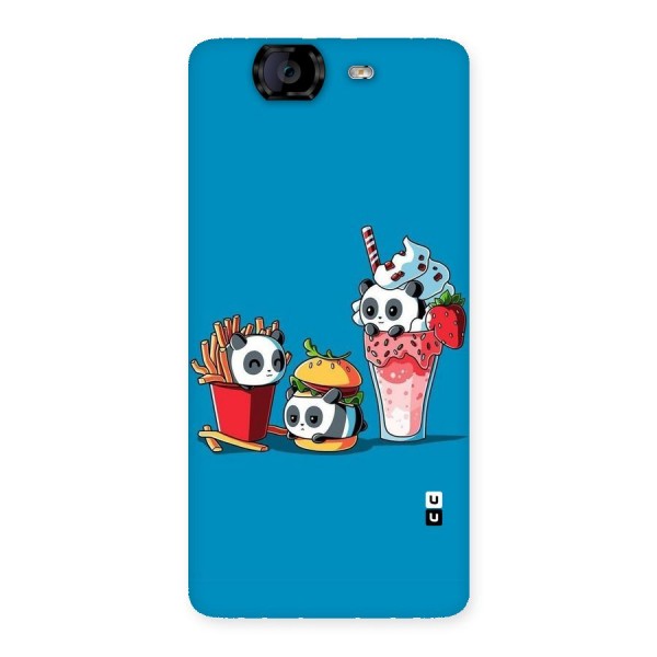 Panda Lazy Back Case for Canvas Knight A350