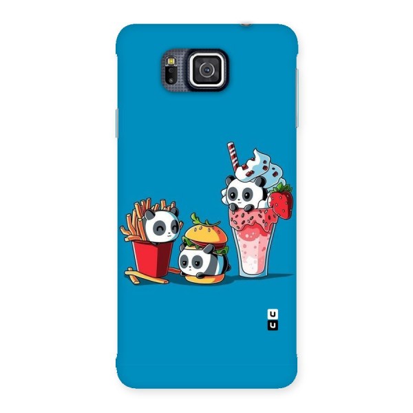 Panda Lazy Back Case for Galaxy Alpha