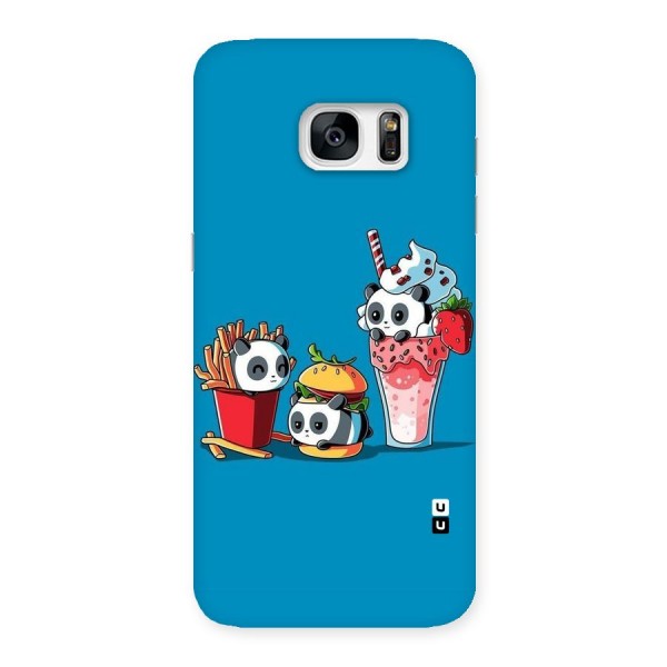 Panda Lazy Back Case for Galaxy S7 Edge