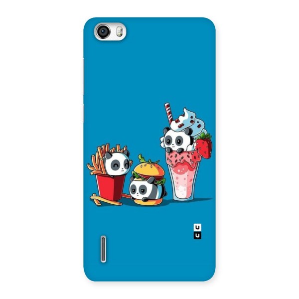 Panda Lazy Back Case for Honor 6