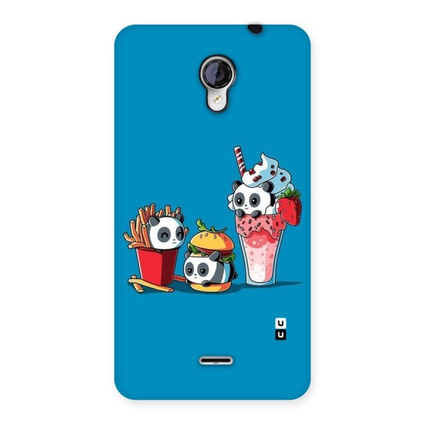 Panda Lazy Back Case for Micromax Unite 2 A106