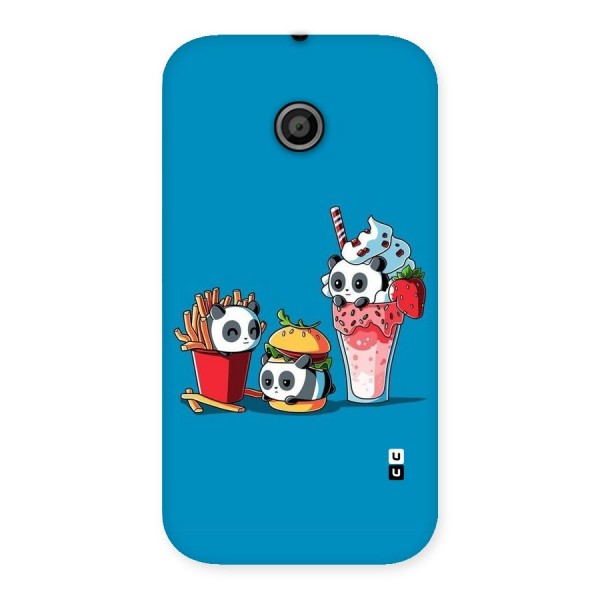 Panda Lazy Back Case for Moto E