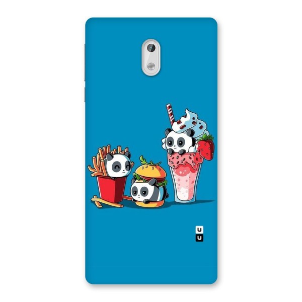 Panda Lazy Back Case for Nokia 3