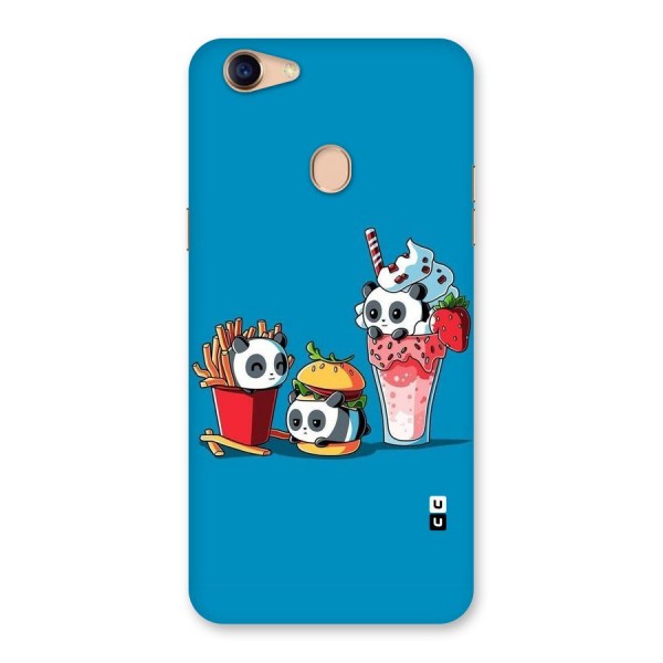 Panda Lazy Back Case for Oppo F5