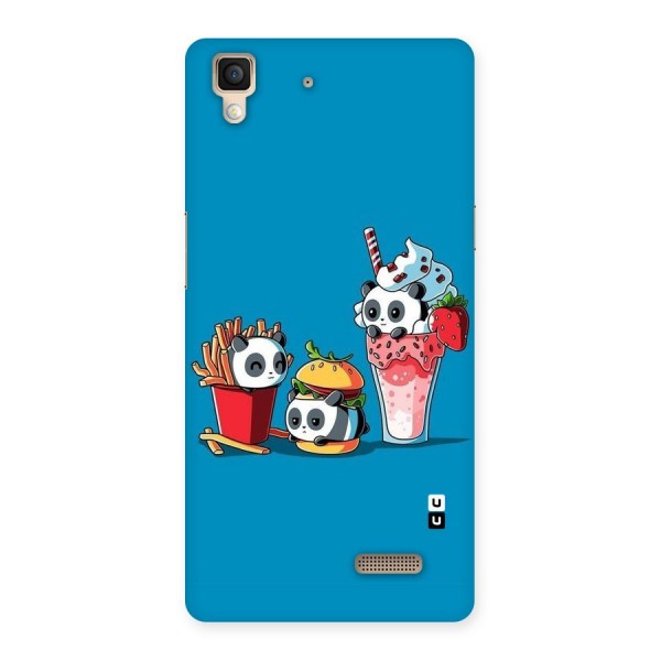 Panda Lazy Back Case for Oppo R7