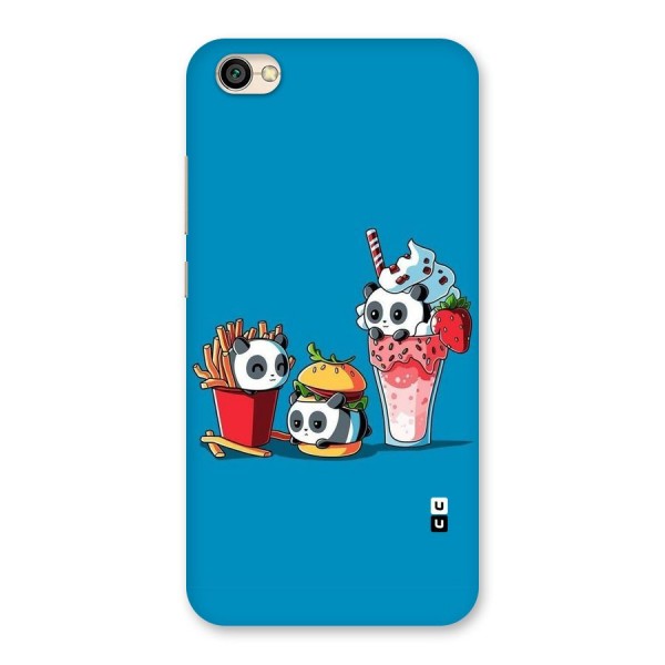 Panda Lazy Back Case for Redmi Y1 Lite