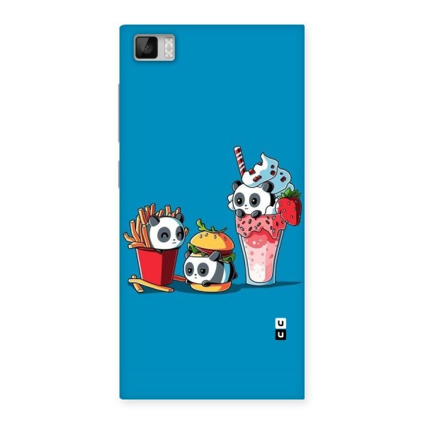 Panda Lazy Back Case for Xiaomi Mi3