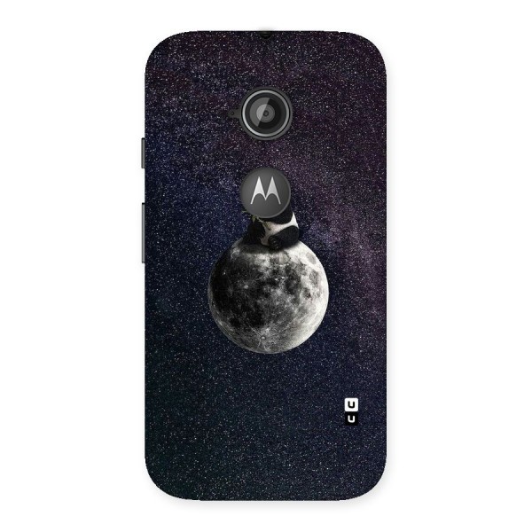 Panda Space Back Case for Moto E 2nd Gen