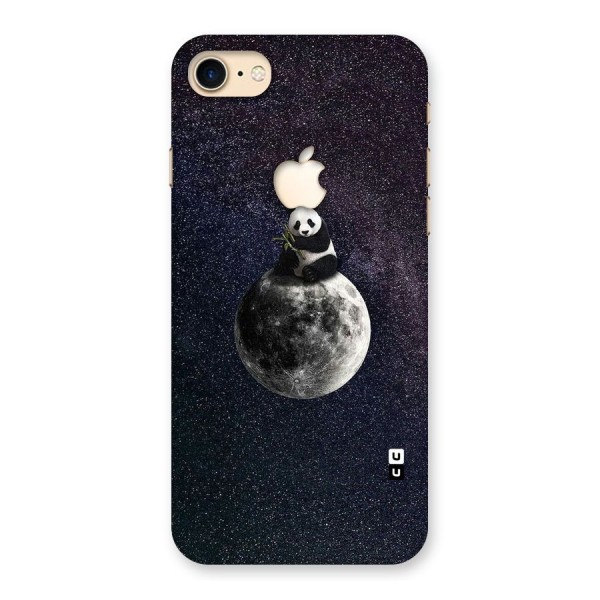 Panda Space Back Case for iPhone 7 Apple Cut