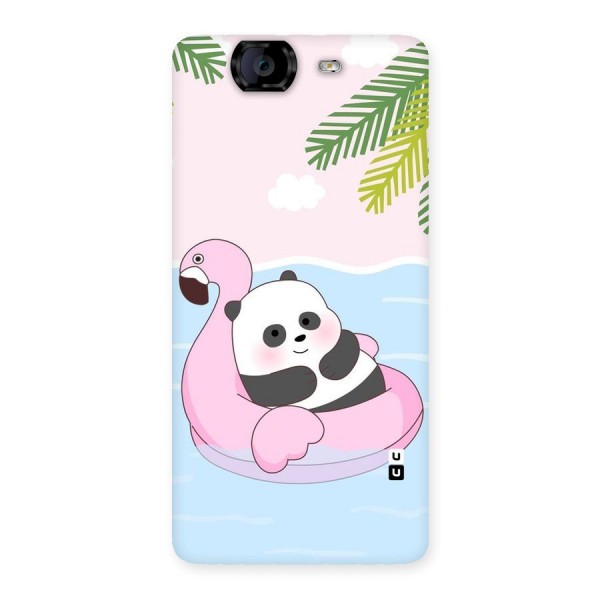 Panda Swim Back Case for Canvas Knight A350