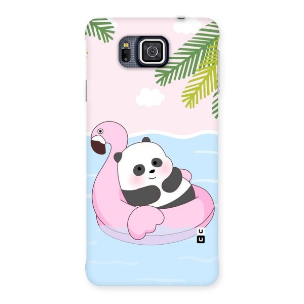 Panda Swim Back Case for Galaxy Alpha