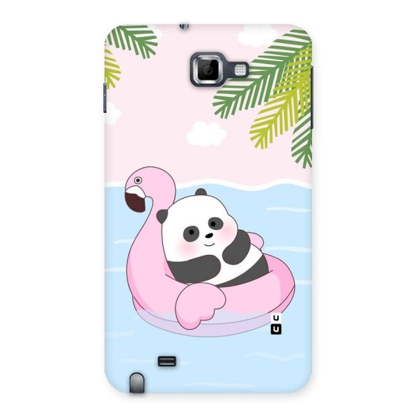 Panda Swim Back Case for Galaxy Note