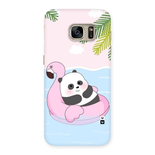 Panda Swim Back Case for Galaxy S7