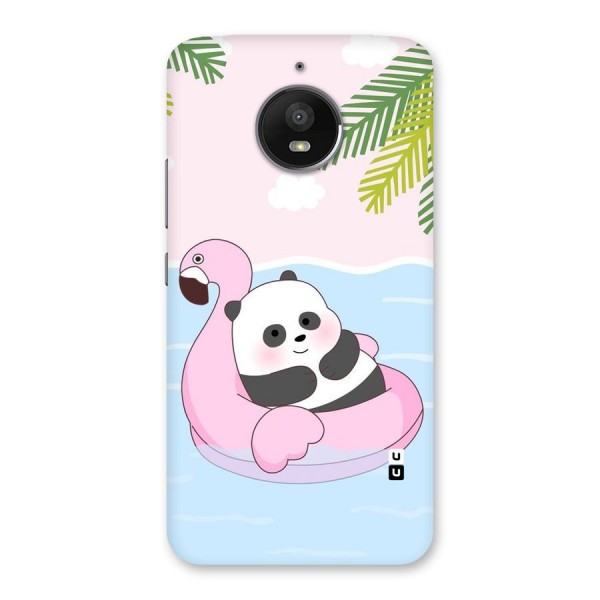 Panda Swim Back Case for Moto E4 Plus