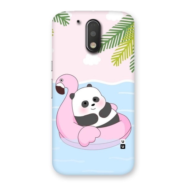 Panda Swim Back Case for Motorola Moto G4