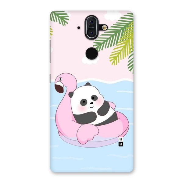 Panda Swim Back Case for Nokia 8 Sirocco