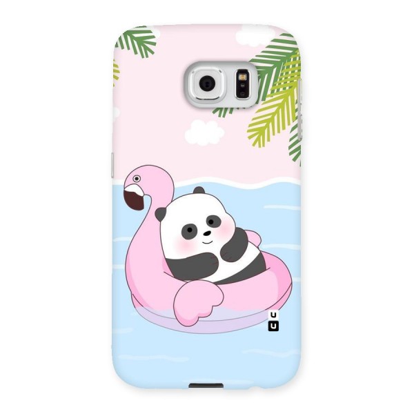 Panda Swim Back Case for Samsung Galaxy S6