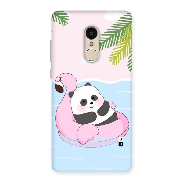 Panda Swim Back Case for Xiaomi Redmi Note 4