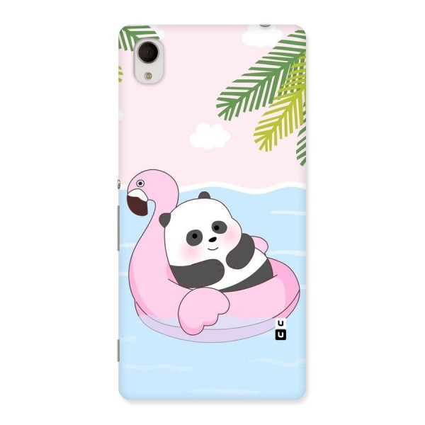 Panda Swim Back Case for Xperia M4 Aqua