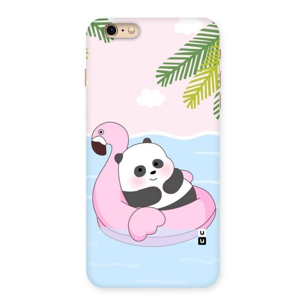 Panda Swim Back Case for iPhone 6 Plus 6S Plus