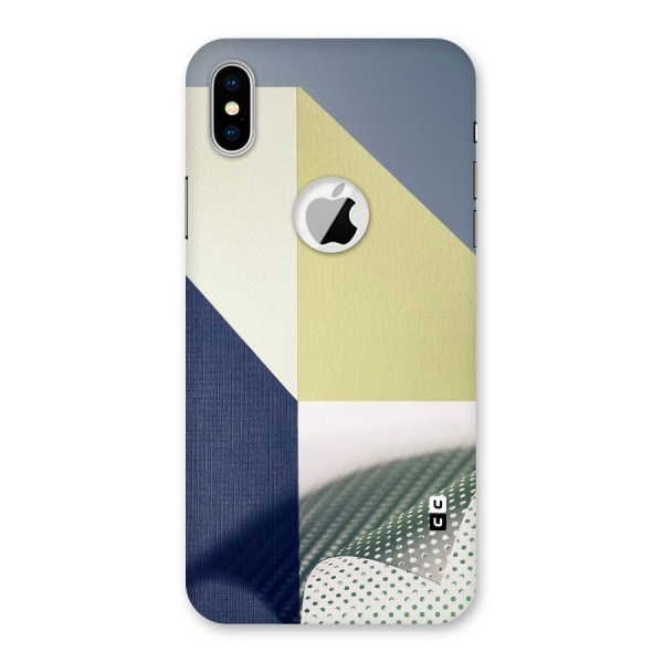 Paper Art Back Case for iPhone XS Logo Cut