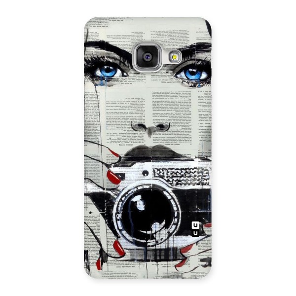 Paper Face Beauty Back Case for Galaxy A3 2016