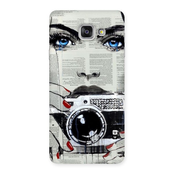 Paper Face Beauty Back Case for Galaxy A7 2016