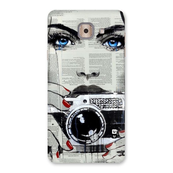 Paper Face Beauty Back Case for Galaxy J7 Max