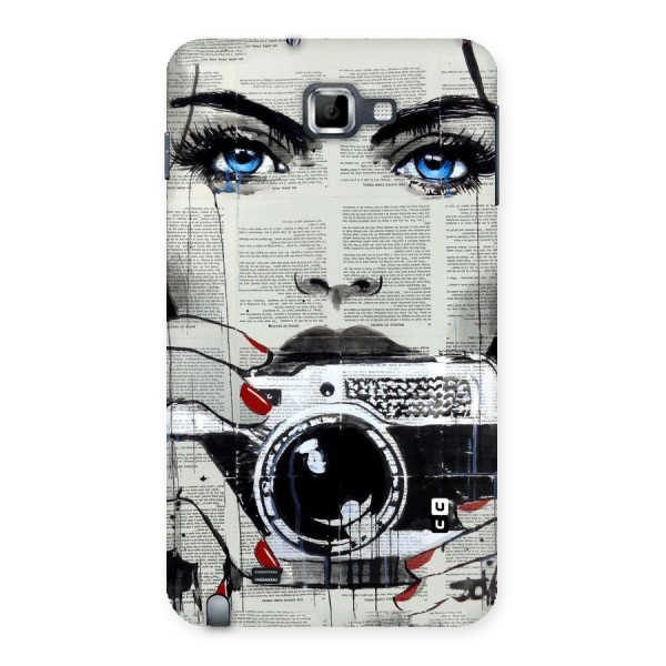 Paper Face Beauty Back Case for Galaxy Note