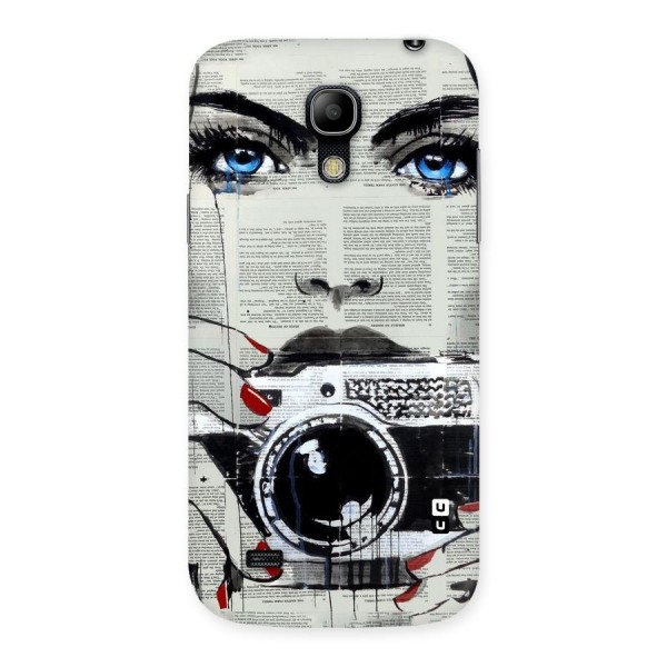 Paper Face Beauty Back Case for Galaxy S4 Mini