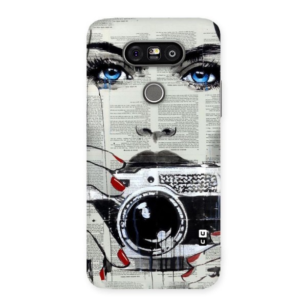 Paper Face Beauty Back Case for LG G5