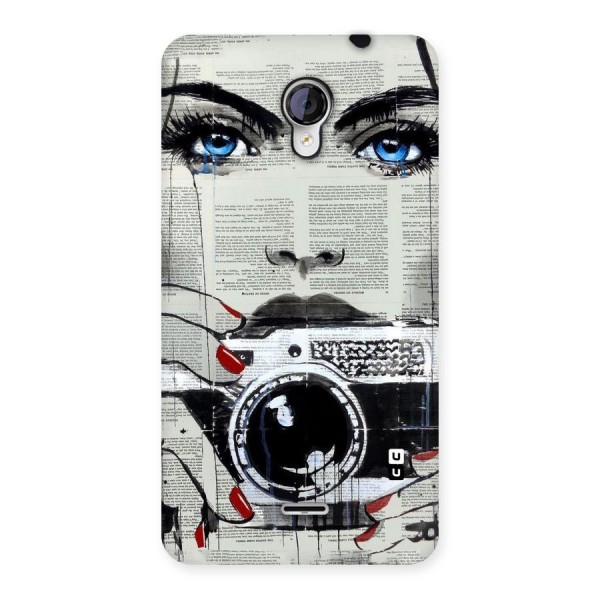 Paper Face Beauty Back Case for Micromax Unite 2 A106