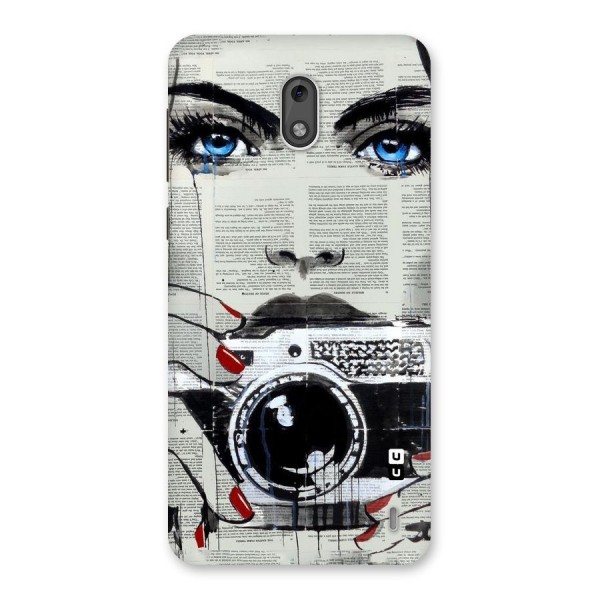 Paper Face Beauty Back Case for Nokia 2