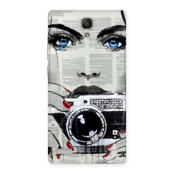 Paper Face Beauty Back Case for Redmi Note