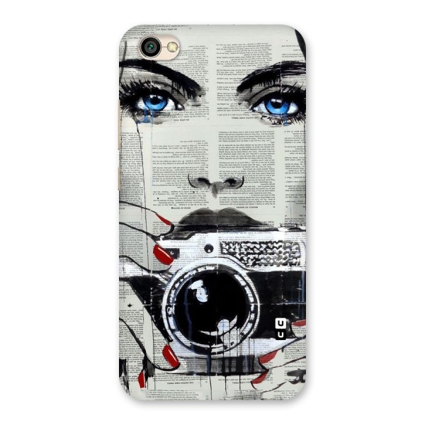 Paper Face Beauty Back Case for Redmi Y1 Lite