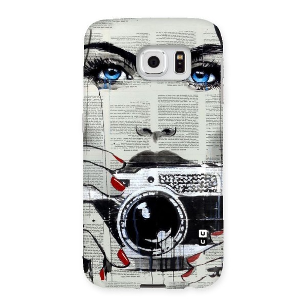 Paper Face Beauty Back Case for Samsung Galaxy S6