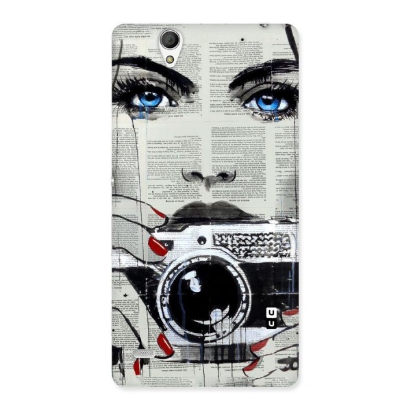 Paper Face Beauty Back Case for Sony Xperia C4