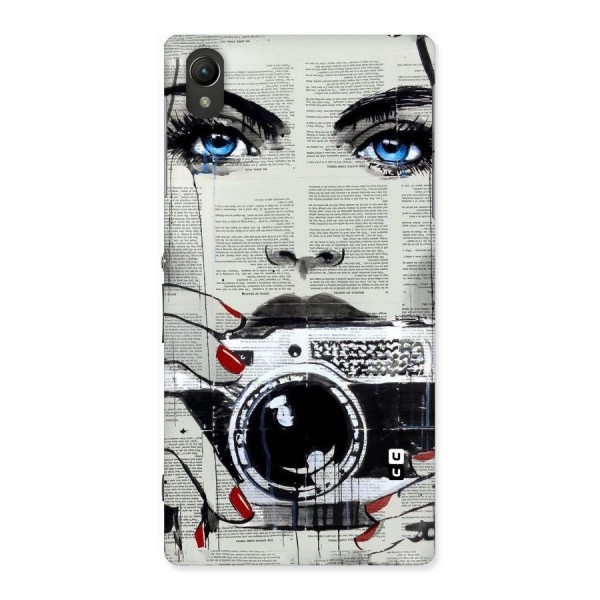 Paper Face Beauty Back Case for Sony Xperia Z1