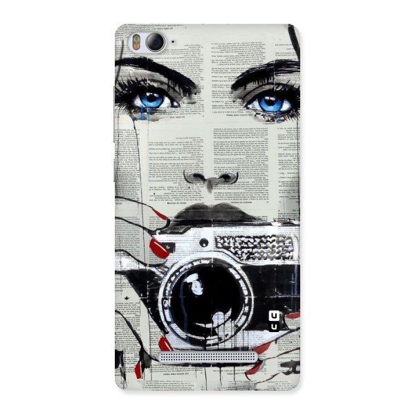 Paper Face Beauty Back Case for Xiaomi Mi4i