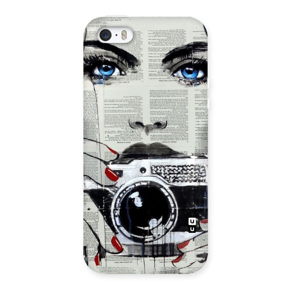 Paper Face Beauty Back Case for iPhone 5 5S