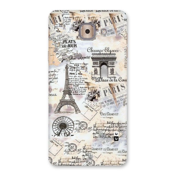 Paris Paper Back Case for Galaxy J7 Max