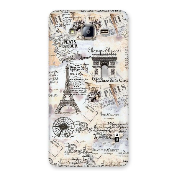 Paris Paper Back Case for Galaxy On5