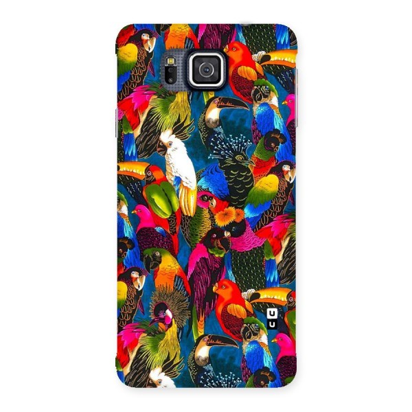 Parrot Art Back Case for Galaxy Alpha