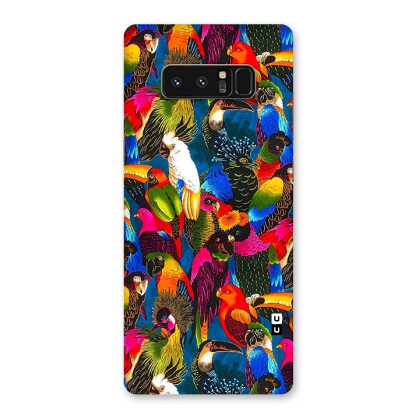 Parrot Art Back Case for Galaxy Note 8