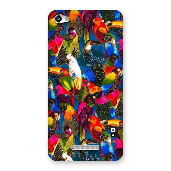 Parrot Art Back Case for Micromax Hue 2